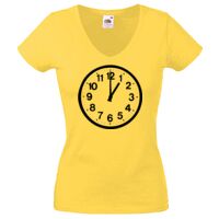Lady-fit Valueweight V-Neck T-Shirt Thumbnail