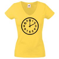 Lady-fit Valueweight V-Neck T-Shirt Thumbnail