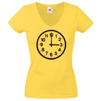 Lady-fit Valueweight V-Neck T-Shirt Thumbnail