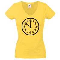 Lady-fit Valueweight V-Neck T-Shirt Thumbnail