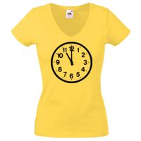 Lady-fit Valueweight V-Neck T-Shirt Thumbnail