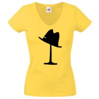 Lady-fit Valueweight V-Neck T-Shirt Thumbnail