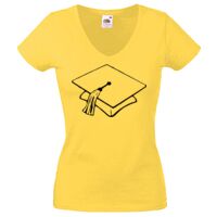 Lady-fit Valueweight V-Neck T-Shirt Thumbnail