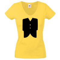 Lady-fit Valueweight V-Neck T-Shirt Thumbnail