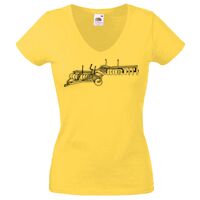 Lady-fit Valueweight V-Neck T-Shirt Thumbnail