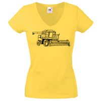 Lady-fit Valueweight V-Neck T-Shirt Thumbnail
