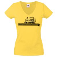 Lady-fit Valueweight V-Neck T-Shirt Thumbnail