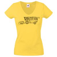 Lady-fit Valueweight V-Neck T-Shirt Thumbnail