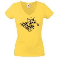 Lady-fit Valueweight V-Neck T-Shirt Thumbnail