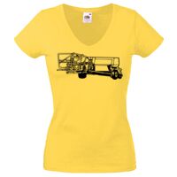 Lady-fit Valueweight V-Neck T-Shirt Thumbnail