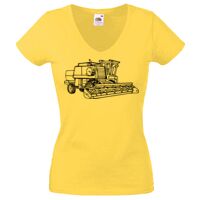 Lady-fit Valueweight V-Neck T-Shirt Thumbnail