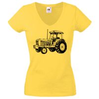 Lady-fit Valueweight V-Neck T-Shirt Thumbnail