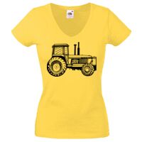 Lady-fit Valueweight V-Neck T-Shirt Thumbnail