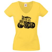 Lady-fit Valueweight V-Neck T-Shirt Thumbnail