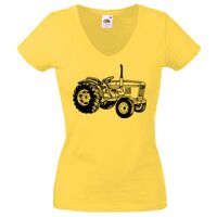 Lady-fit Valueweight V-Neck T-Shirt Thumbnail
