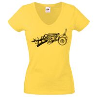 Lady-fit Valueweight V-Neck T-Shirt Thumbnail