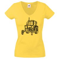 Lady-fit Valueweight V-Neck T-Shirt Thumbnail