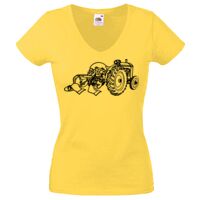 Lady-fit Valueweight V-Neck T-Shirt Thumbnail