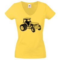 Lady-fit Valueweight V-Neck T-Shirt Thumbnail