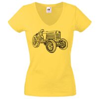 Lady-fit Valueweight V-Neck T-Shirt Thumbnail