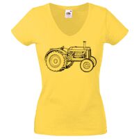 Lady-fit Valueweight V-Neck T-Shirt Thumbnail