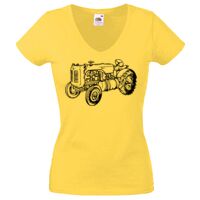 Lady-fit Valueweight V-Neck T-Shirt Thumbnail