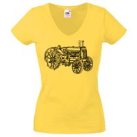 Lady-fit Valueweight V-Neck T-Shirt Thumbnail
