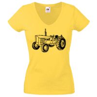 Lady-fit Valueweight V-Neck T-Shirt Thumbnail