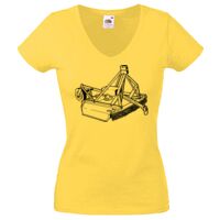 Lady-fit Valueweight V-Neck T-Shirt Thumbnail