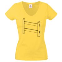 Lady-fit Valueweight V-Neck T-Shirt Thumbnail