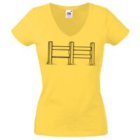 Lady-fit Valueweight V-Neck T-Shirt Thumbnail
