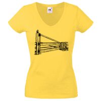 Lady-fit Valueweight V-Neck T-Shirt Thumbnail