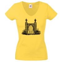 Lady-fit Valueweight V-Neck T-Shirt Thumbnail
