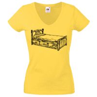 Lady-fit Valueweight V-Neck T-Shirt Thumbnail