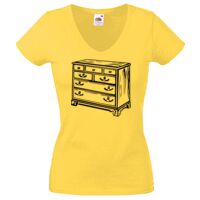 Lady-fit Valueweight V-Neck T-Shirt Thumbnail