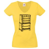 Lady-fit Valueweight V-Neck T-Shirt Thumbnail