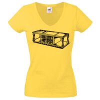 Lady-fit Valueweight V-Neck T-Shirt Thumbnail