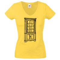 Lady-fit Valueweight V-Neck T-Shirt Thumbnail