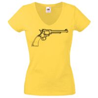 Lady-fit Valueweight V-Neck T-Shirt Thumbnail