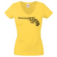 Lady-fit Valueweight V-Neck T-Shirt Thumbnail