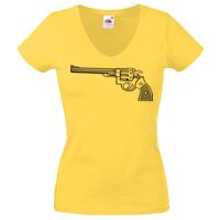 Lady-fit Valueweight V-Neck T-Shirt Thumbnail