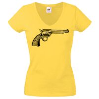 Lady-fit Valueweight V-Neck T-Shirt Thumbnail