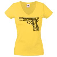 Lady-fit Valueweight V-Neck T-Shirt Thumbnail