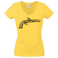 Lady-fit Valueweight V-Neck T-Shirt Thumbnail