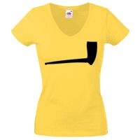 Lady-fit Valueweight V-Neck T-Shirt Thumbnail