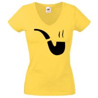 Lady-fit Valueweight V-Neck T-Shirt Thumbnail