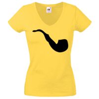 Lady-fit Valueweight V-Neck T-Shirt Thumbnail