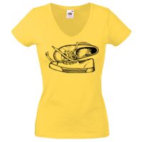 Lady-fit Valueweight V-Neck T-Shirt Thumbnail