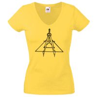 Lady-fit Valueweight V-Neck T-Shirt Thumbnail