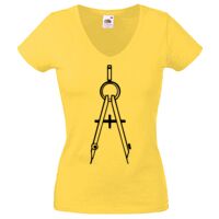 Lady-fit Valueweight V-Neck T-Shirt Thumbnail